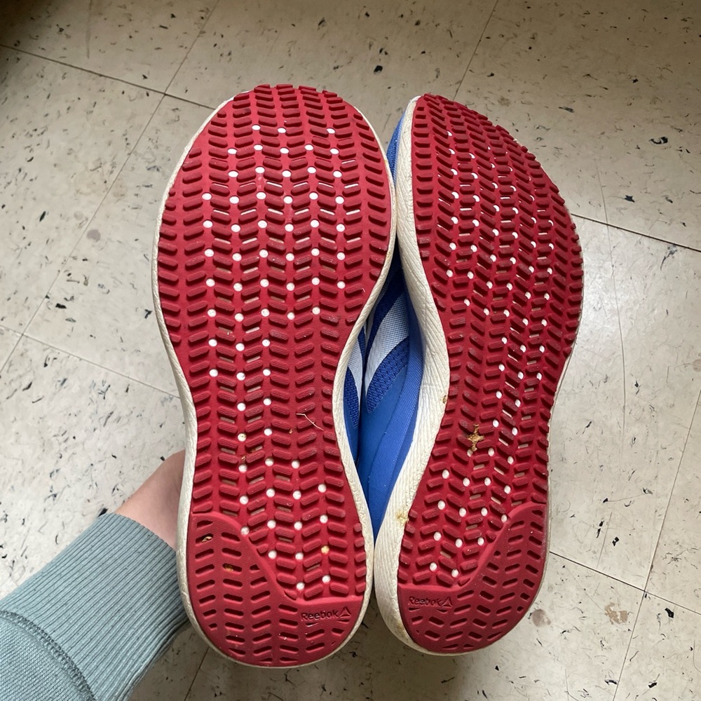 Blue Reebok Floatride Running Shoes - Picture 3 of 5